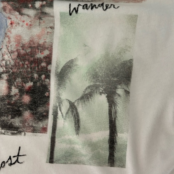 Holister Women’s Muscle Tank Tee S Graphic-Not All Who Wander Are Lost-Pullover - Picture 7 of 13